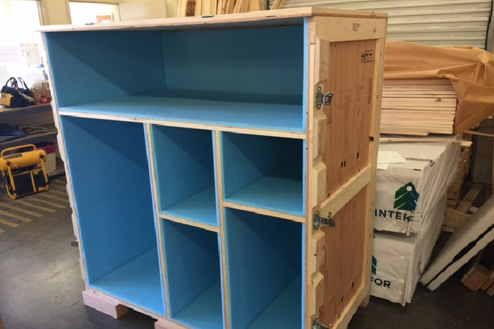 Custom crating in San Francisco, CA