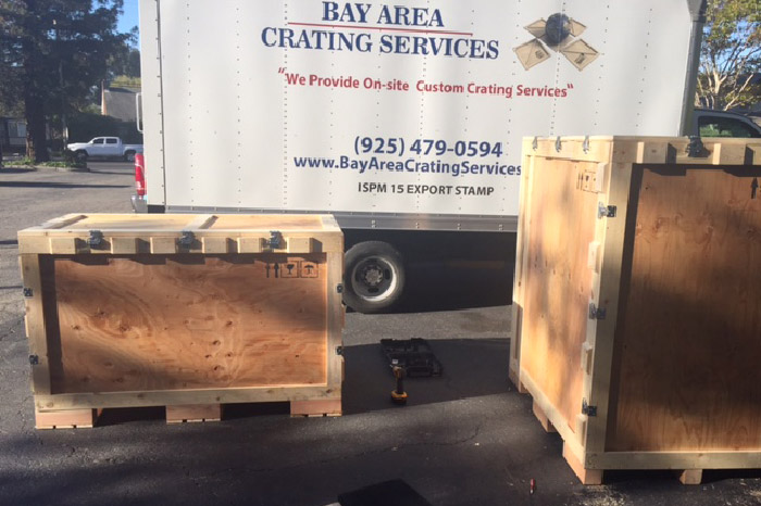 On-Site Custom Crating in San Francisco & Sacramento, CA