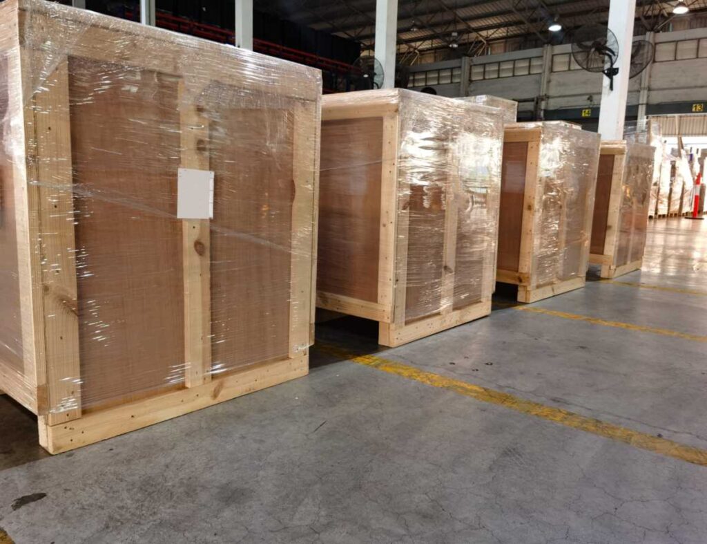 Custom shipping crates for secure transport in Sacramento